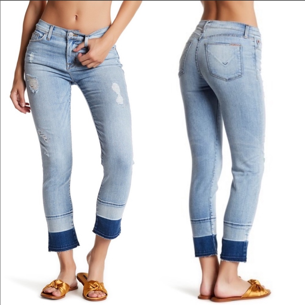 HUDSON Jeans Midrise crop Zoeey Sz 28